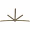Ekena Millwork Alberta Rough Sawn Timber Gable Bracket, Douglas Fir, 108"W x 63"H x 2"D x 4"F, 14/12 Pitch GBW108X63X0204ALB00RDF - alternate 4